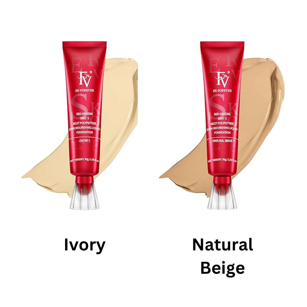 FV Foundation Tube China Red Original (Ivory) Oil Absorb Liquid Foundation Best Tube